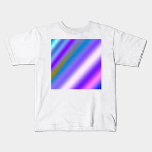 red blue green abstract texture background pattern Kids T-Shirt